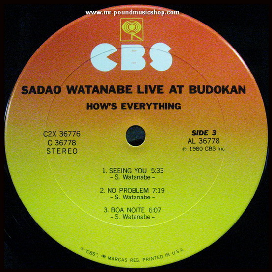 Sadao Watanabe -How's Everything: Live At Budokan