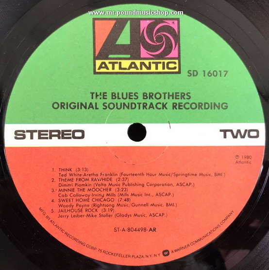 The Blues Brothers - Original Soundtrack Recording