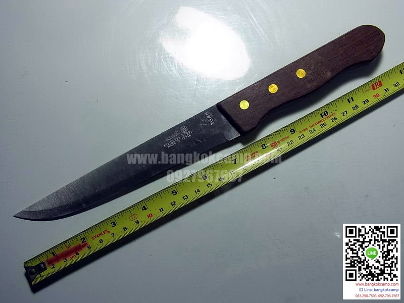 มีดญี่ปุ่น CARVING KNIFEงานส่งออก ใบมีด 7.5 นิ้ว HI-QUALITY STAINLESS STEEL Made in Japan แท้ ของใหม่เก่าเก็บ