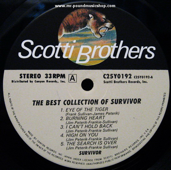 Survivor - The Best Collection of Survivor