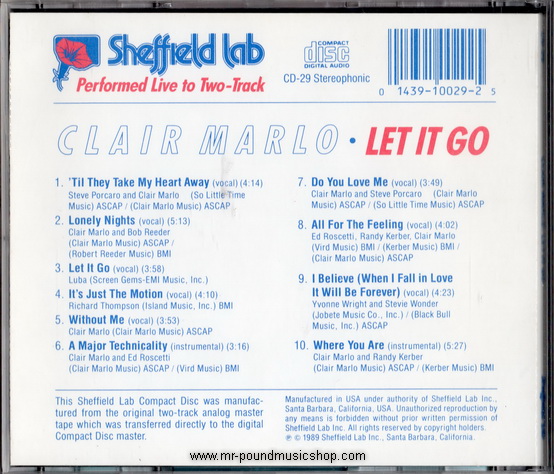 Clair Marlo - Let It Go