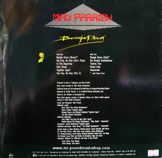Man Parrish - Boogie Down