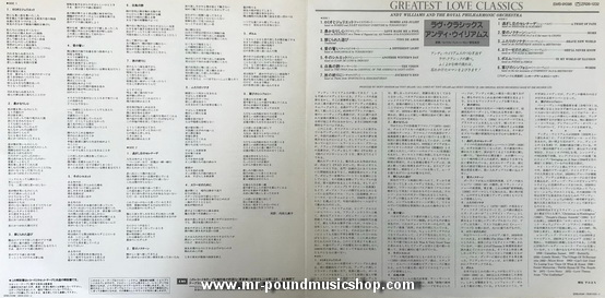 Andy Williams With The Royal Philharmonic Orchestra - Greatest Love Classics