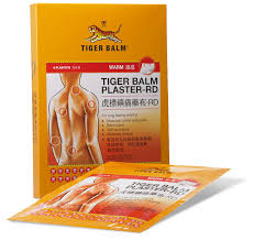 พลาสเตอร์บรรเทาปวด สูตรร้อน (เล็ก) Tiger balm plaster