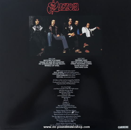 Saxon - Wheels Of Steel