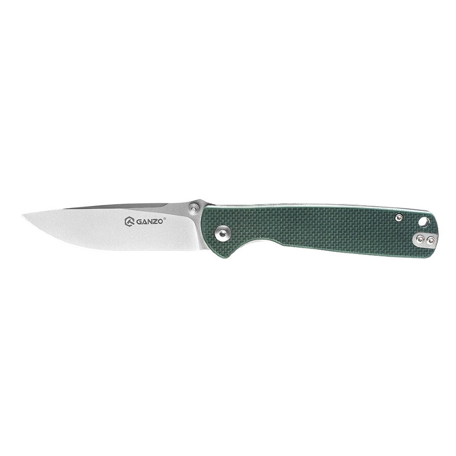 มีดพับ Ganzo กานโซ่ รุ่น G6805 / 8CR14 Steel / G10 / ของแท้ 100% (BLUE-GREEN)