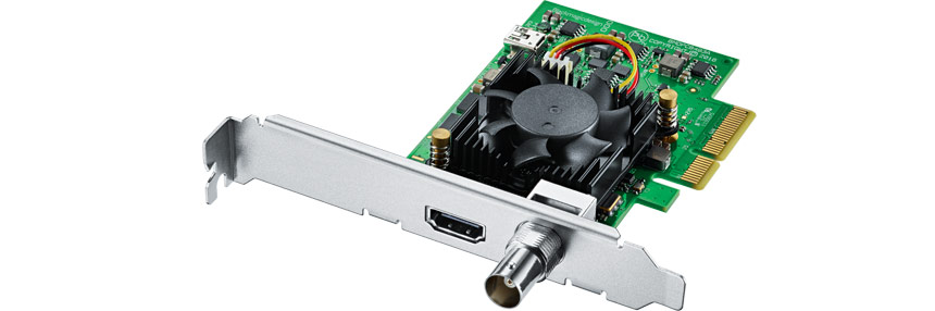 DeckLink Mini Recorder 4K แคปเจอร์การ์ดรอบรับ 4K