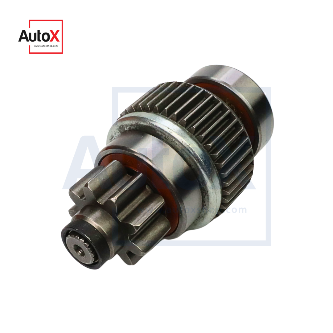 เฟืองสตาร์ท NISSAN SD23 KUBOTA L2201 9T 35mm ไดทดND 2.0kw ยาว102mm