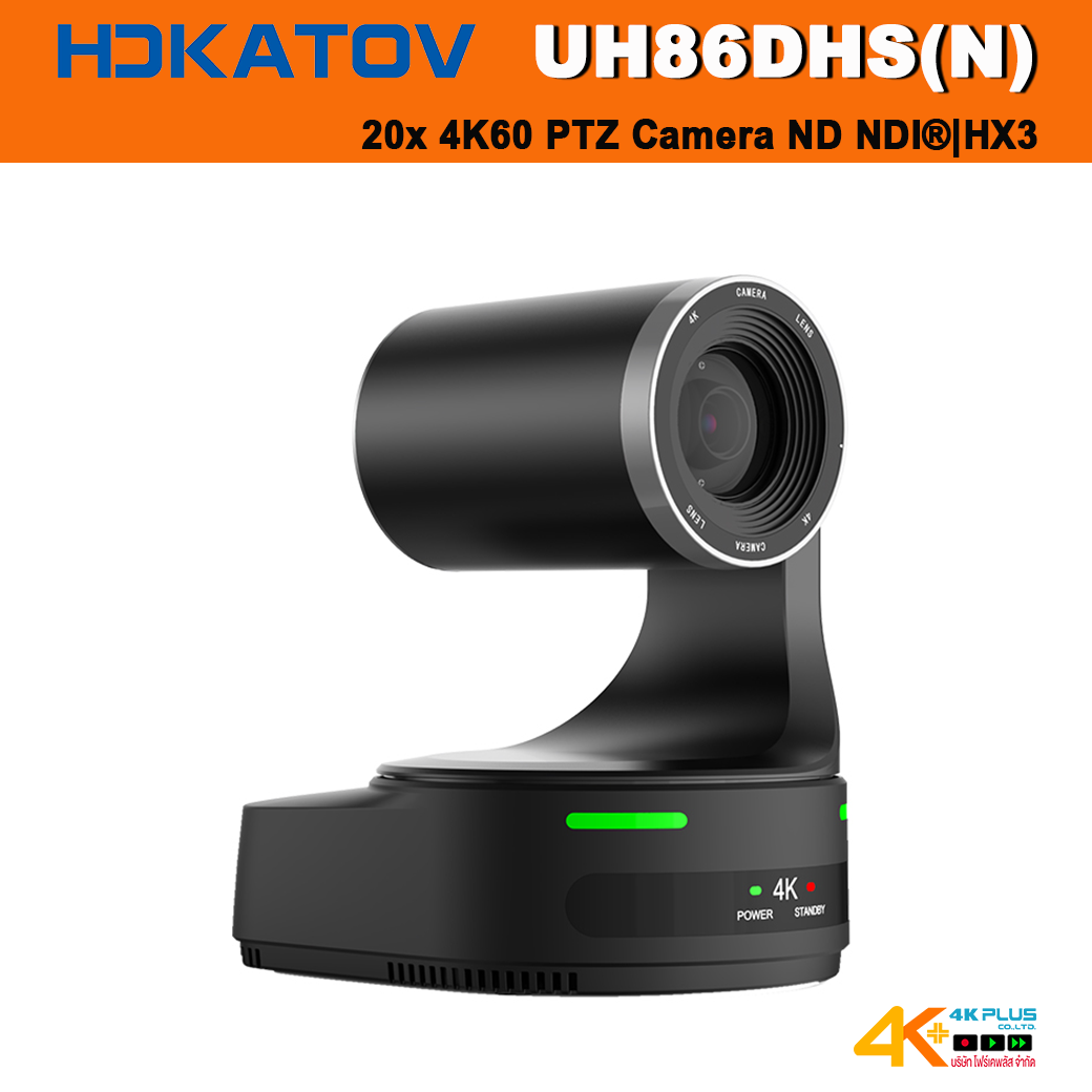HDKATOV KT-UH86DHS(N) 20x 4K60 PTZ Camera ND NDI®|HX3