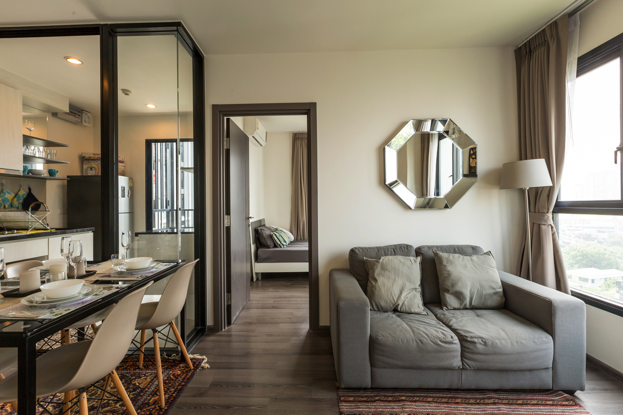 ให้เช่าคอนโด The Base Park East Sukhumvit 77 (เดอะ เบส พาร์ค อีสท์ สุขุมวิท 77 ห้อง 2 ห้องนอน 1 ห้องน้ำ