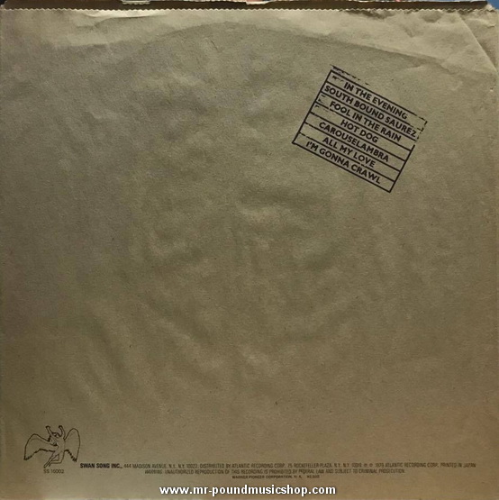 Led Zeppelin - In Through The Out Door