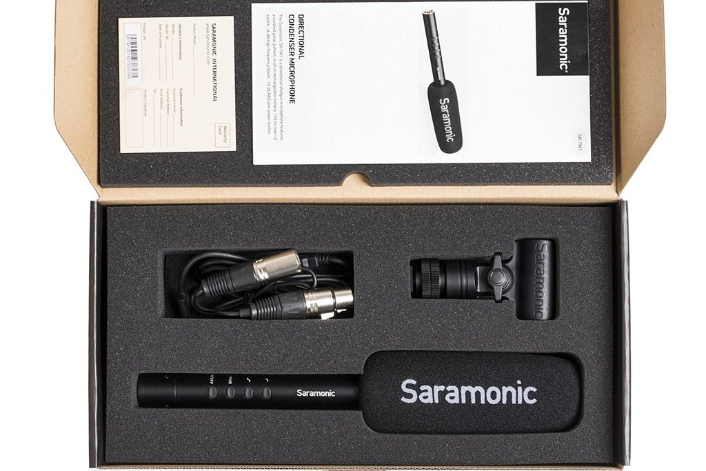 Saramonic SR-TM1 Super Cardioid Broadcast XLR Shotgun Condenser Microphone ** สินค้าตกรุ่น **