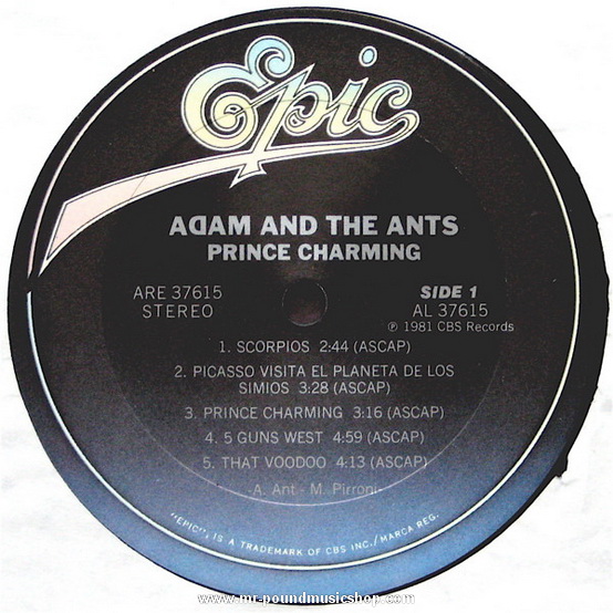Adam And The Ants - Prince Charming