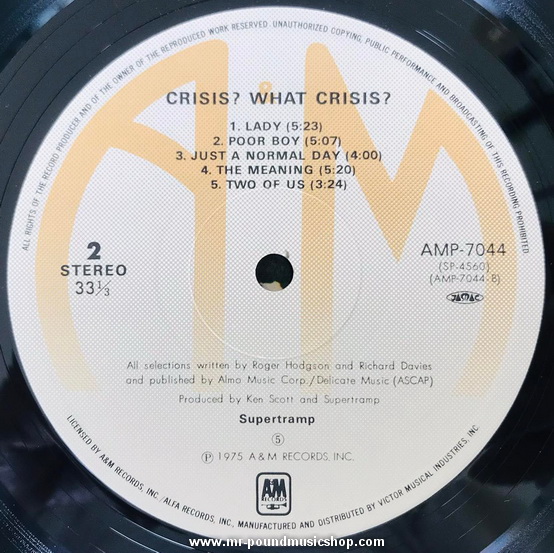Supertramp - Crisis? What Crisis?