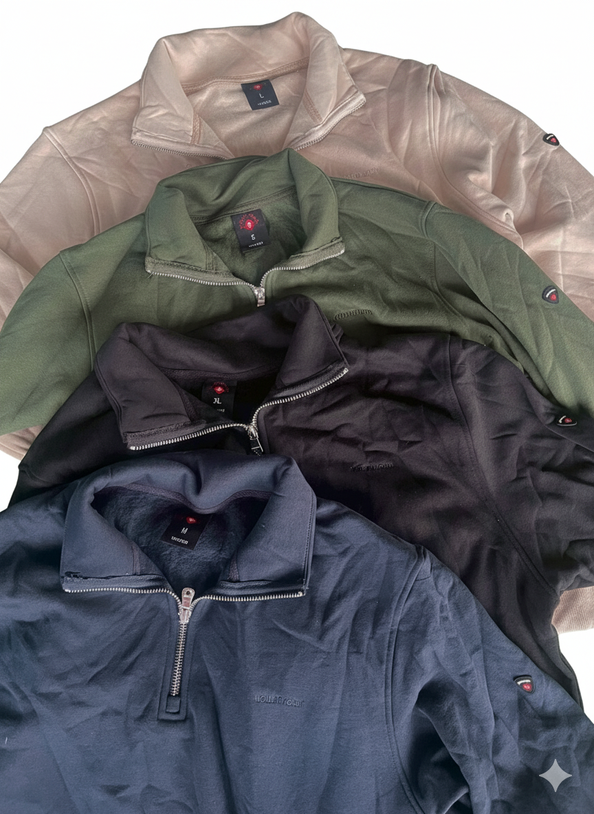 Höhenhorn Troiberg Men's Pullover 1/4 Zip Sweatshirt