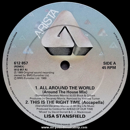 Lisa Stansfield - All Around The World (Around The House Mix)