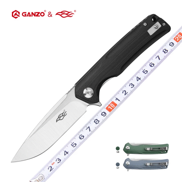 มีดพับ Ganzo กานโซ่ รุ่น FH91 D2 Steel ของแท้ 100%