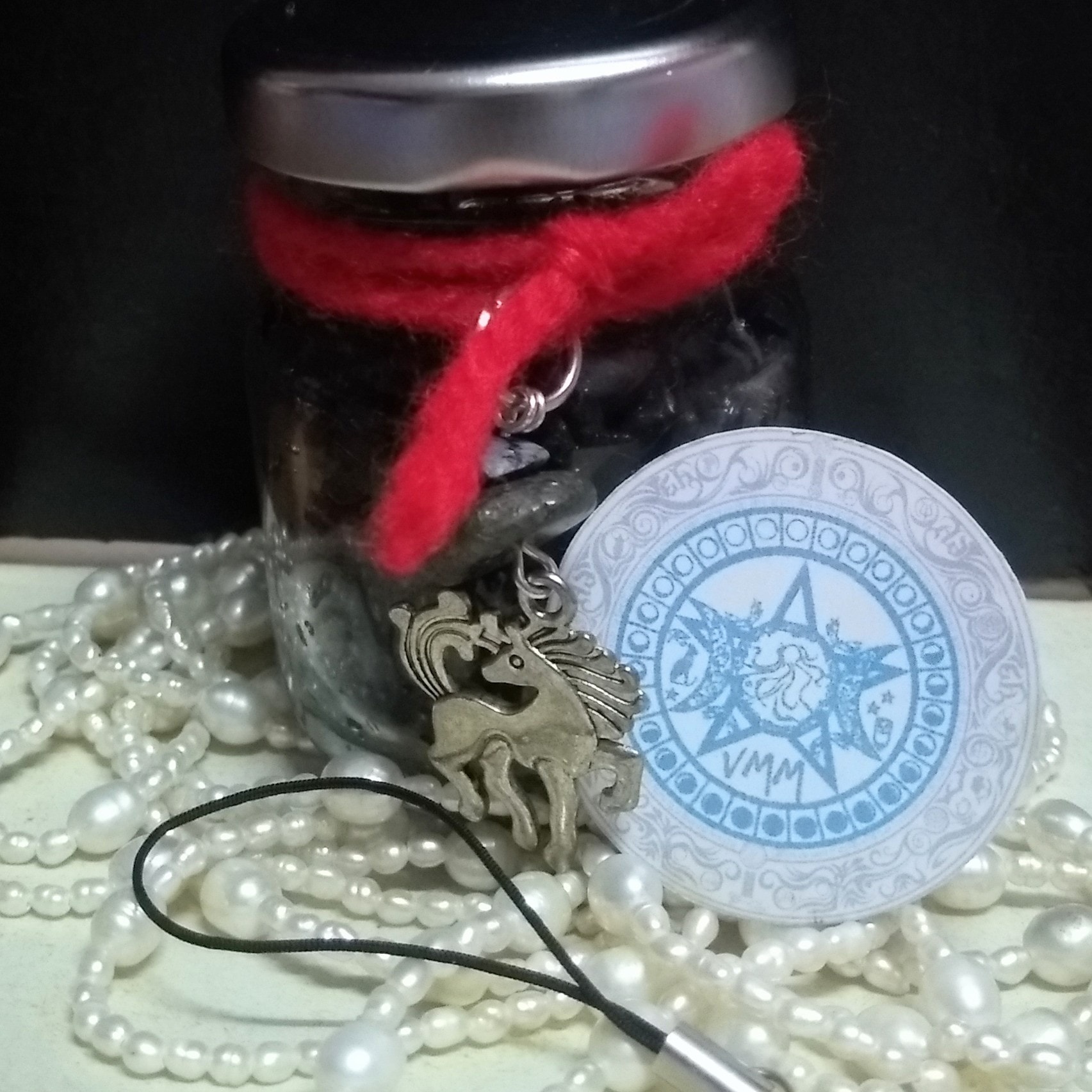 Black Onyx Bottle Spell ขวดนิลดำไนท์แมร์สเปล