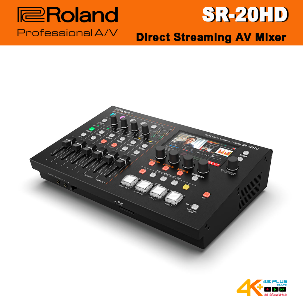 Roland SR-20HD Direct Streaming AV Mixer - 4K PLUS CO.,LTD