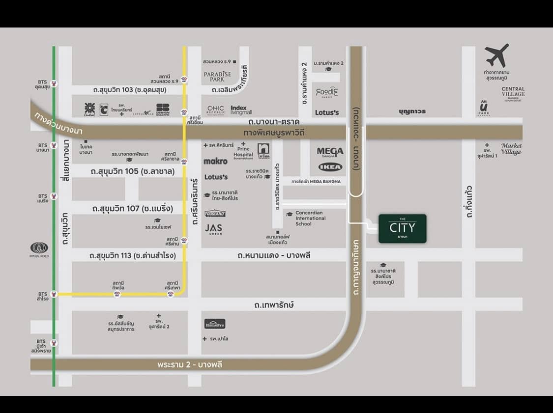 ให้เช่าบ้านเดี่ยว 2 ชั้น หมู่บ้าน THE CITY บางนา ✨ทำเลทอง✨ใกล้Mega Bangna และโรงเรียนนานาชาติชั้นนำ ห้องนอน : 6 ห้องนอน (รวมห้องแม่บ้าน) ห้องน้ำ : 7