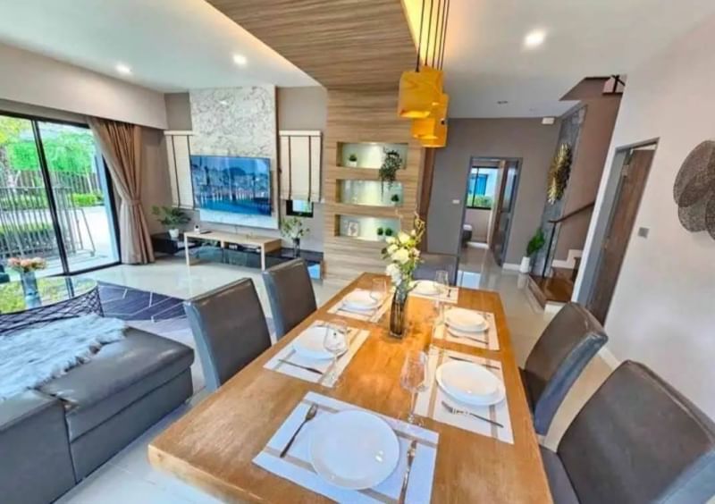 ให้เช่าบ้าน Baan Lumpini Suanluang Rama 9 บ้านลุมพินี สวนหลวง ร.9 ราคา 120,000บาท ต่อเดือน