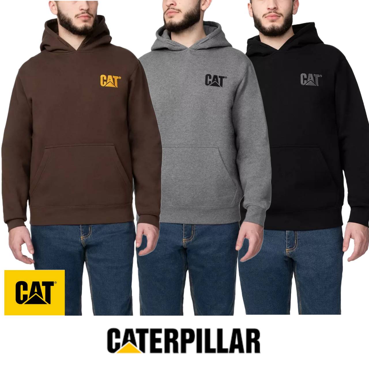 Caterpillar Fleece Hoodie