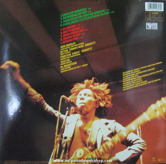 Bob Marley & The Wailers - Natty Dread