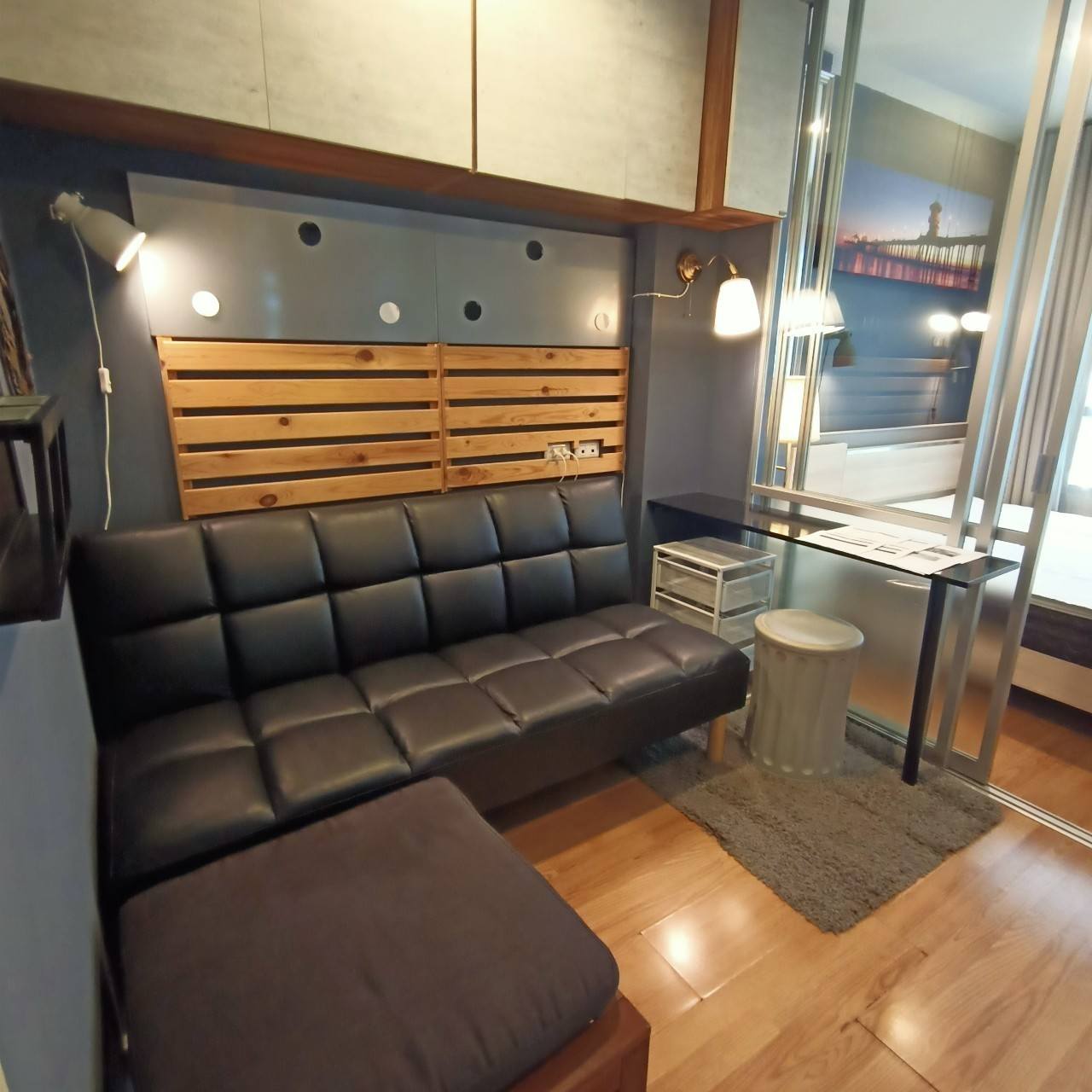 🌟 ให้เช่าคอนโด Lumpini Ville Onnut - Pattanakarn ลุมพินี วิลล์ อ่อนนุช (อ่อนนุช 55) Design ห้องแนว Industrial มีห้องเดียวทั้งโครงการ! 🌟