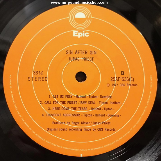 Judas Priest - Sin After Sin