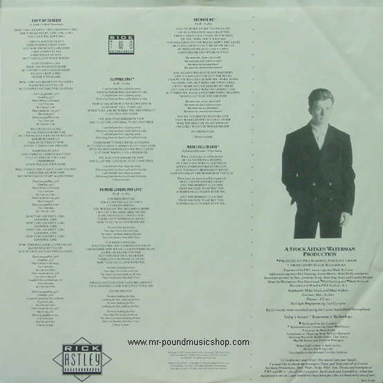 Rick Astley - Whenever You Need Somebody