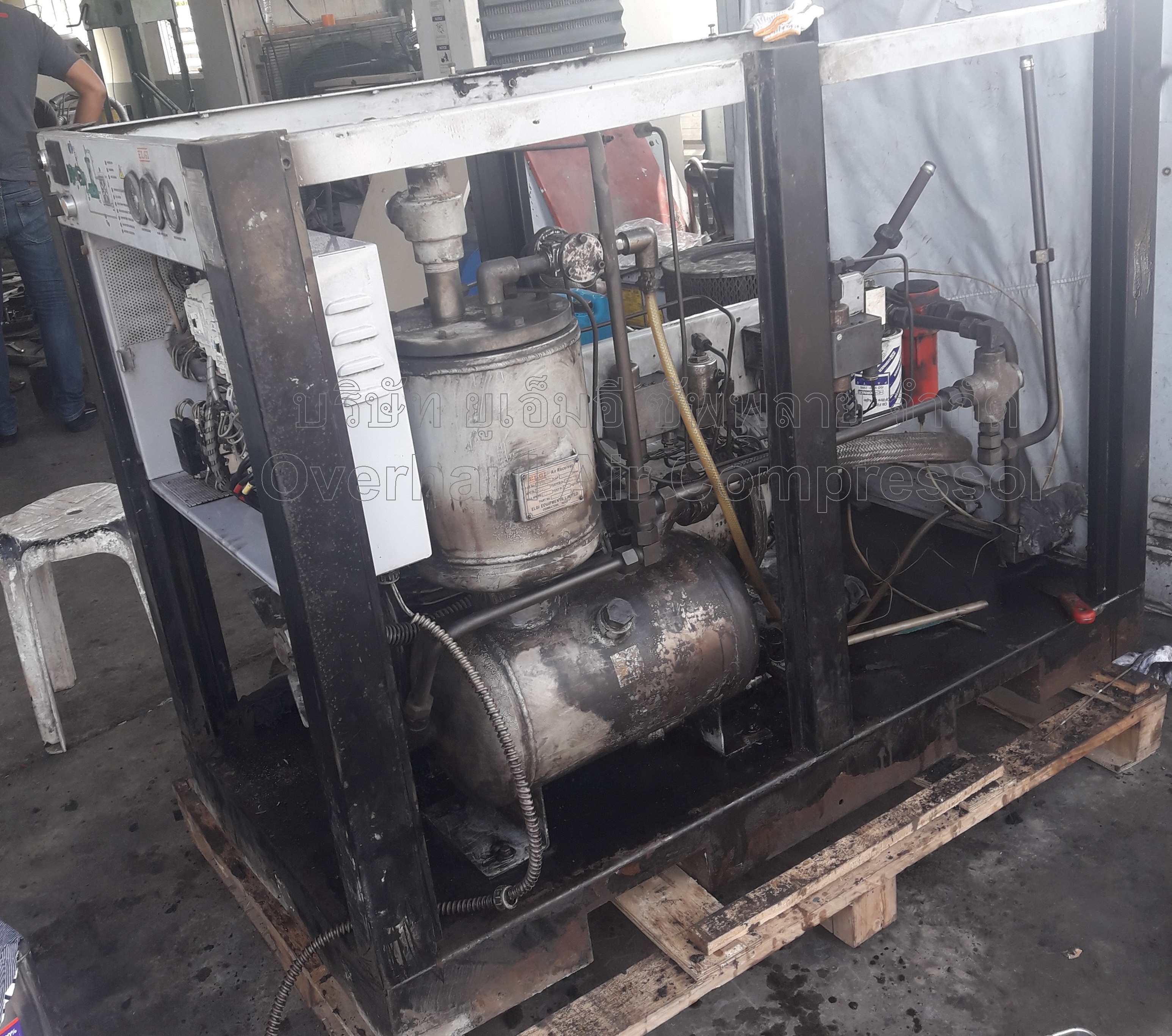 Overhaul Screw Air Compressor (ELGI)