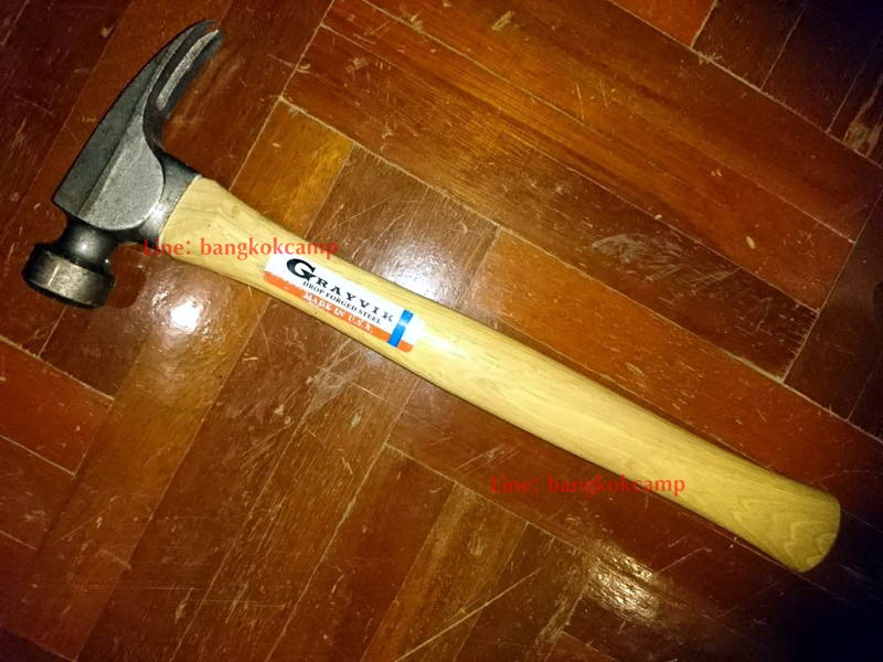 ค้อน Grayvik หงอนตรง ...DROP FORGED STEEL.. ขนาด 20 Oz. .... Made in USA. . ใหม่เก่าเก็บ