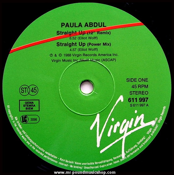 Paula Abdul - Straight Up