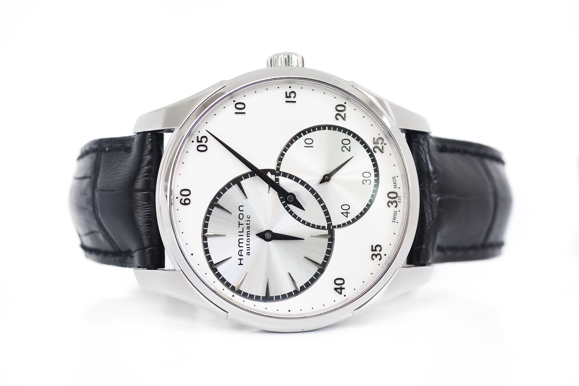 Hamilton Jazzmaster Regulator Automatic King Size หน้าขาว