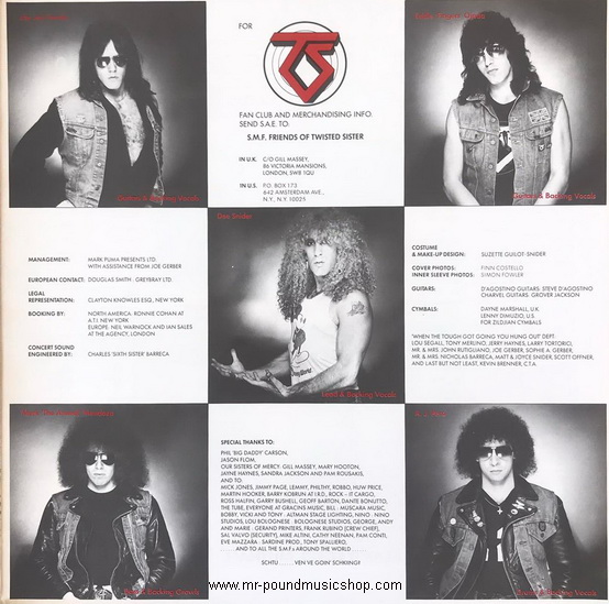 Twisted Sister - You Can't Stop Rock 'N' Roll