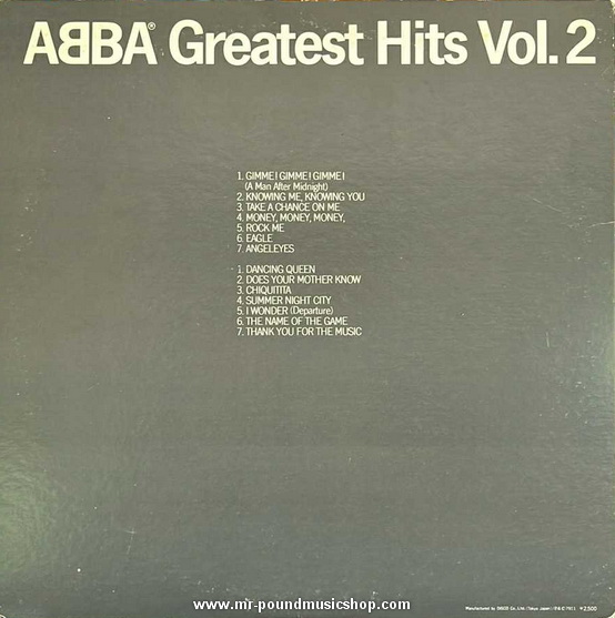 ABBA - Greatest Hits Vol.2