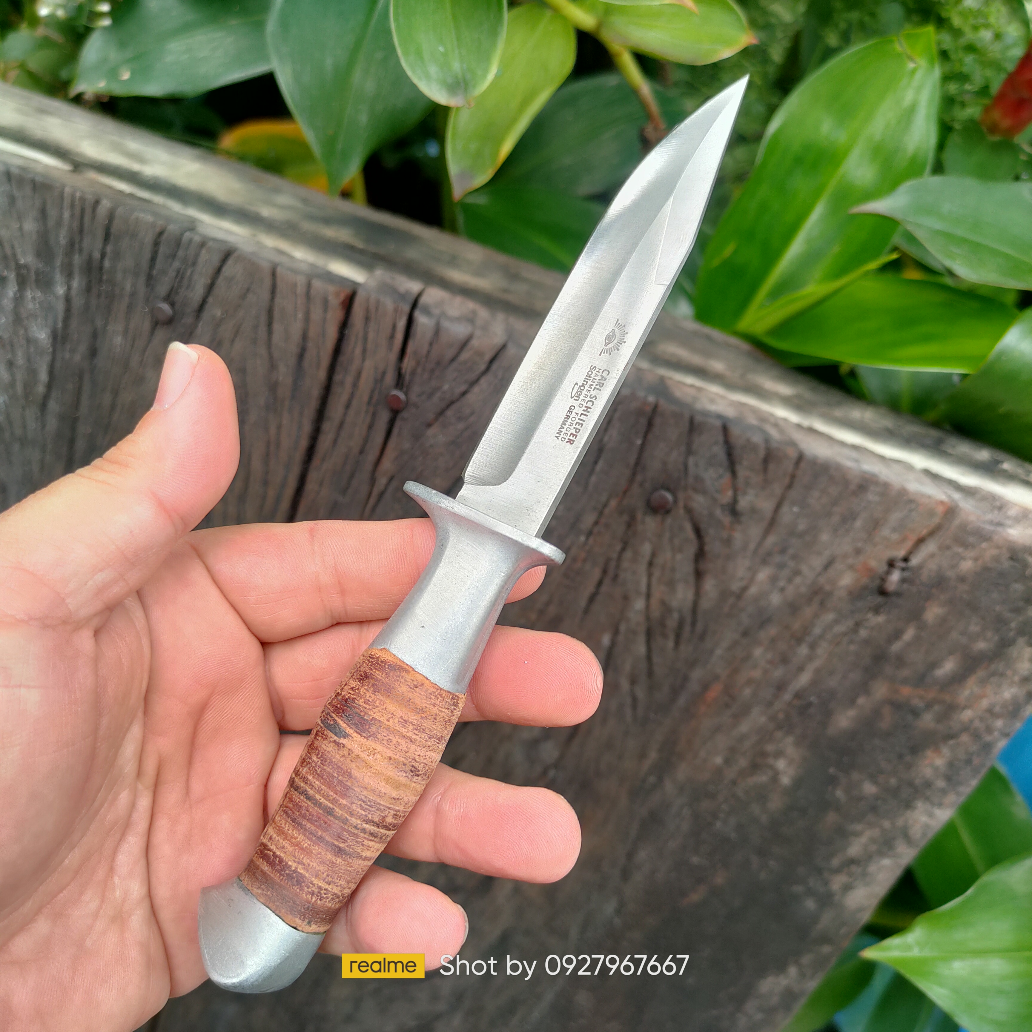 มีดตราตา เยอรมัน CARL SCHLIPPER SOLINGEN GERMANY เก่าเก็บ