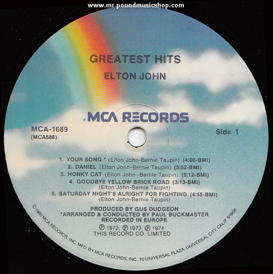 Elton John - Greatest Hits