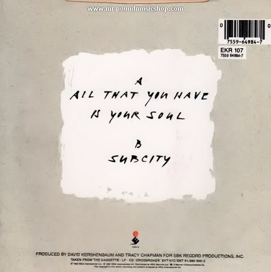 Tracy Chapman - All That You Have