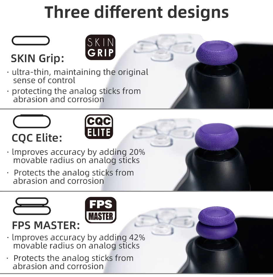 Skull & Co. Thumb Grip Set for PS Portal (แพ็ค 3 คู่)
