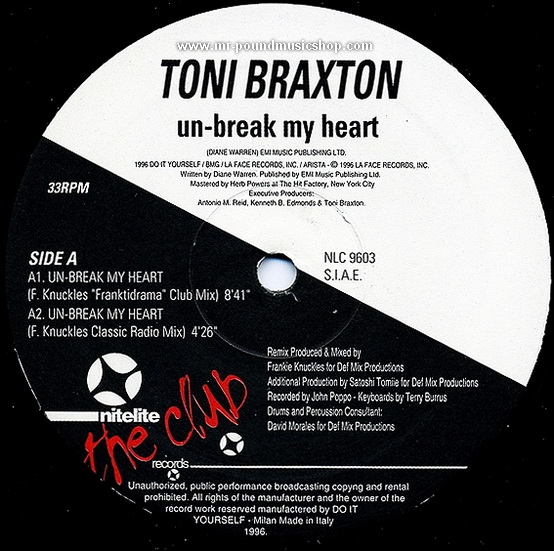 Toni Braxton - Un-Break My Heart