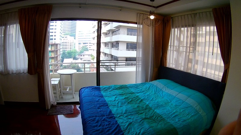 ให้เช่าคอนโด Saranjai Mansion (สราญใจ แมนชั่น) 1 ห้องนอน 1 ห้องน้ำ ขนาด 63 ชั้น 8 ห้องแตงครบพร้อมเข้าอยู่