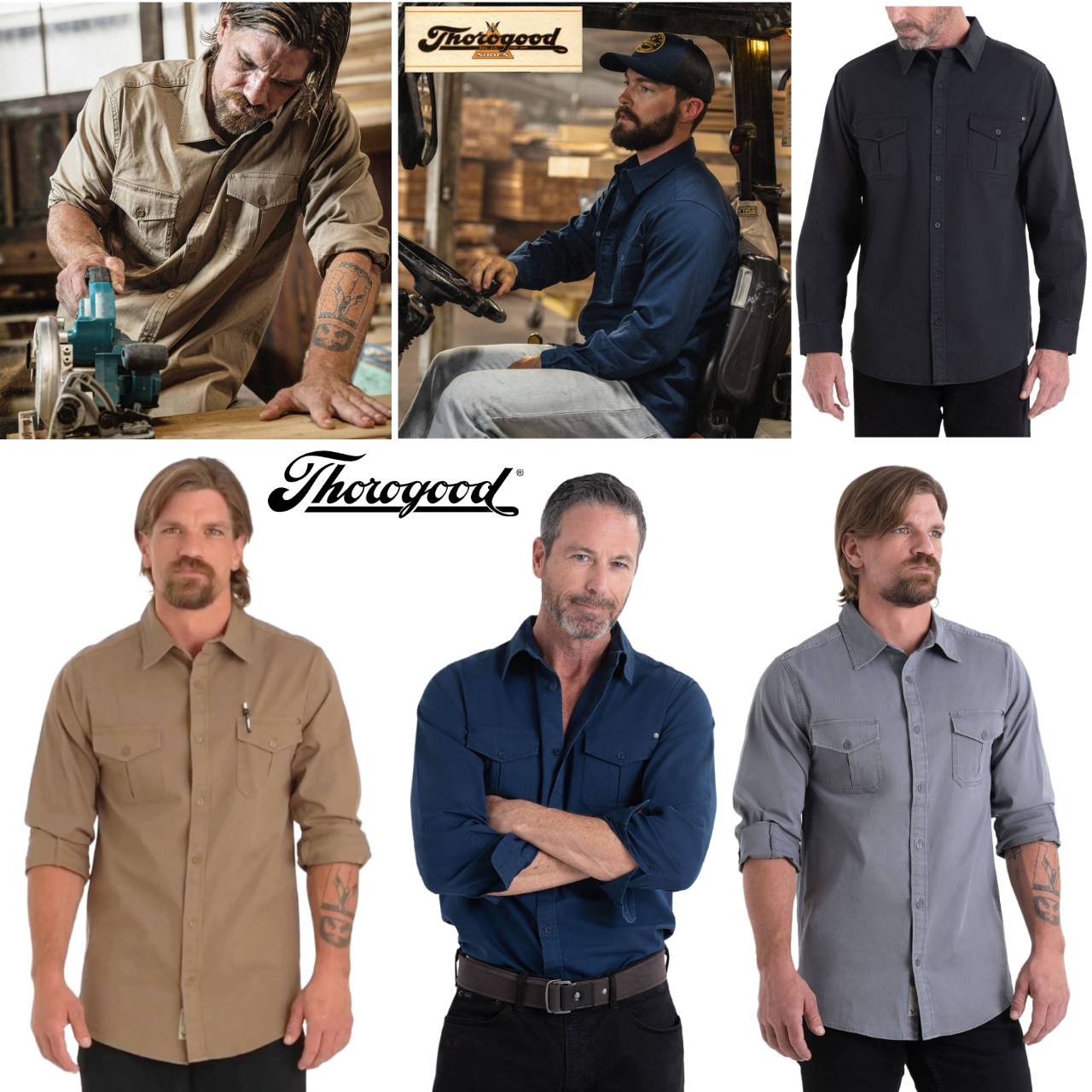 Thorogood Utility Stretch Shop Shirt