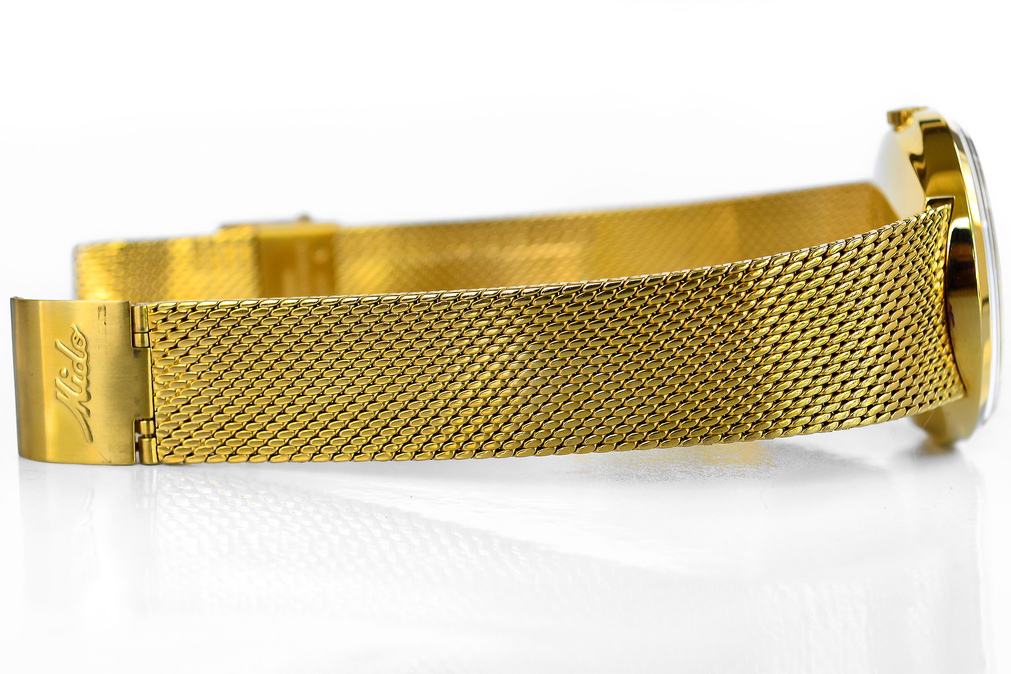 Mido Commander เรือนทอง สายถัก (Sold)