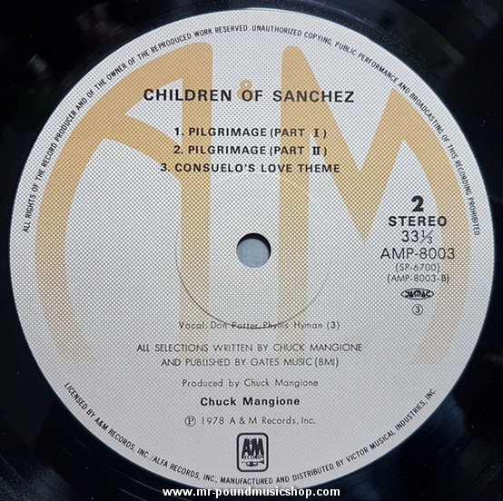 Chuck Mangione - Children Of Sanchez