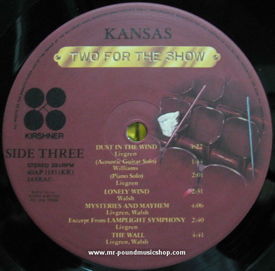 Kansas - Two For The Show