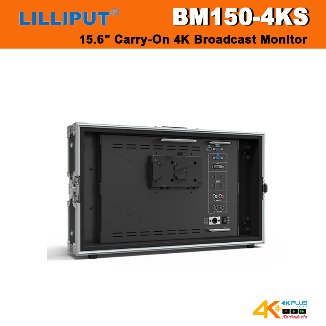 Lilliput BM150-4KS Carry-On 4K Broadcast Monitor