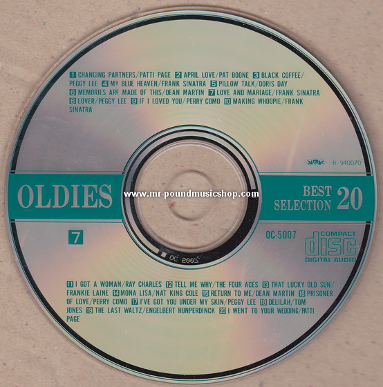 Various Artists - Oldies Best Selection 20 (Vol. 7)