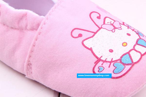 รองเท้าเด็กวัยหัดเดิน สีชมพู-S0031