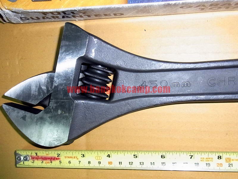 ประแจเลื่อน IREGA ขนาด 18 นิ้ว สเปน Made in Spain ใหม่ แท้.